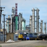 Conrail Shared Assets Operations in shadows of oil refinery