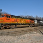 Norfolk Southern ethanol train 68Q enters the 'Chemical Coast Line'