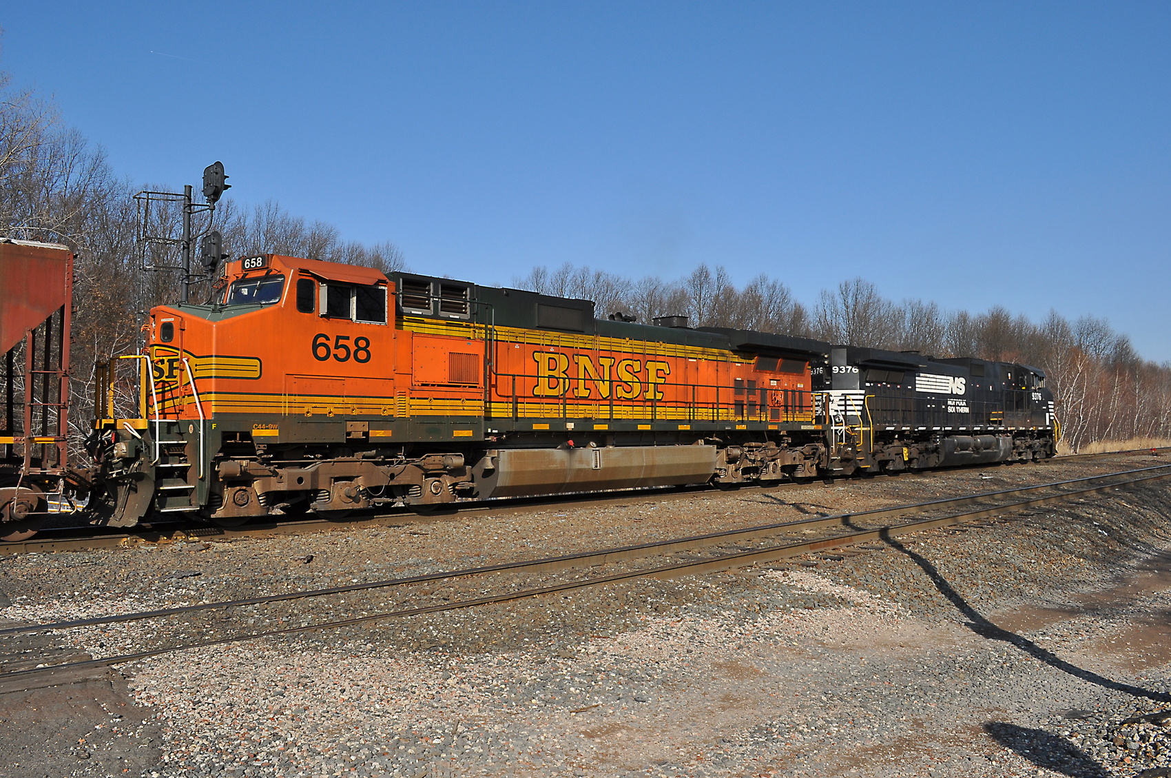 Norfolk Southern ethanol train 68Q enters the ‘Chemical Coast Line 